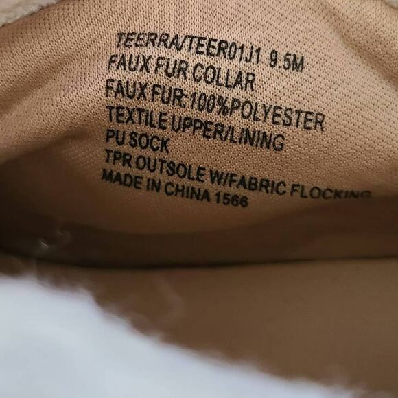 MADDEN GIRL Terra Faux Fur Lined Wedge Sneaker Women's‎ 9.5M - Picture 10 of 10